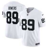 Las Vegas Raiders Brock Bowers White Vapor F.U.S.E. Stitched Limited Jersey