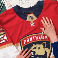 Florida Panthers Red Home Authentic Pro Custom Jersey
