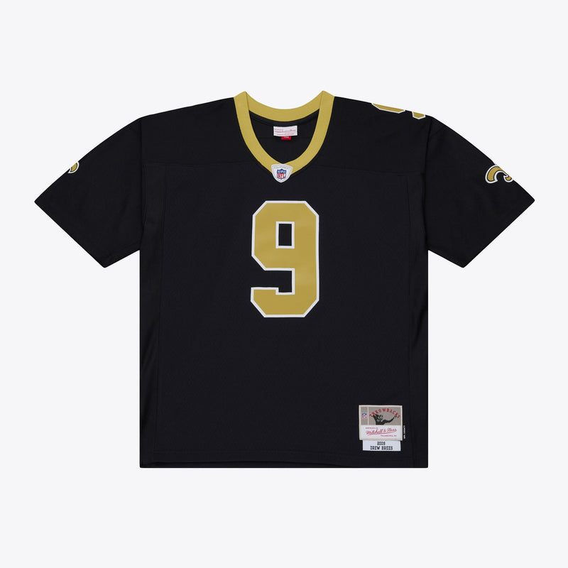 New Orleans Saints Drew Brees Black Big & Tall 2009 Legacy Retired Player Jersey