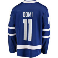 Toronto Maple Leafs Max Domi Blue Home Breakaway Jersey