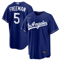 Los Angeles Dodgers Freddie Freeman Royal Alternate Replica Jersey