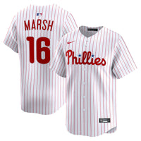 Philadelphia Phillies Brandon Marsh White Home Limited Player Jersey