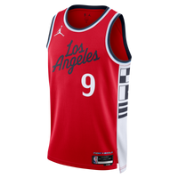 LA Clippers Statement Edition Swingman Jersey - Red - Bennedict Mathurin