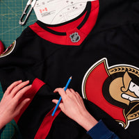 Ottawa Senators Black Home Authentic Pro Custom Jersey