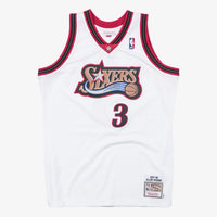 Philadelphia 76ers Allen Iverson 1997 Authentic Jersey - White