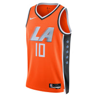 LA Clippers 2025/26 City Edition Swingman Jersey - Orange - Darius Garland