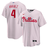 Philadelphia Phillies Luis Arraez White Home Replica Jersey