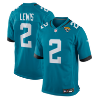 Jacksonville Jaguars Jourdan Lewis Teal Team Game Jersey