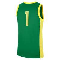 Green Oregon Ducks #1 Road Replica Basketball Jersey