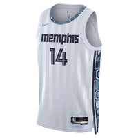 Memphis Grizzlies 2025/26 City Edition Swingman Jersey - Gray - Zach Edey