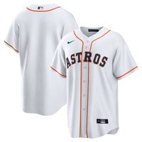 Houston Astros White Home Big & Tall Replica Jersey