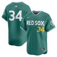 Boston Red Sox David Ortiz Green 2025 City Connect Limited Retired Player Jersey