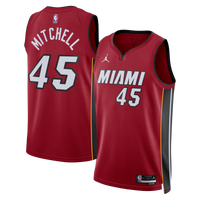 Miami Heat Statement Edition Swingman Jersey - Red - Davion Mitchell