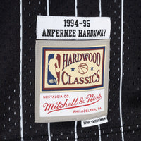 Orlando Magic Anfernee Hardaway 1994 Split Swingman Jersey - Black/Blue