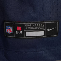 Chicago Bears Drew Dalman Navy Team Game Jersey