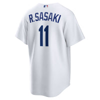 Los Angeles Dodgers Rōki Sasaki White Replica Jersey