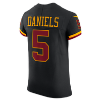Washington Commanders Jayden Daniels Black Alternate Vapor F.U.S.E. Elite Jersey
