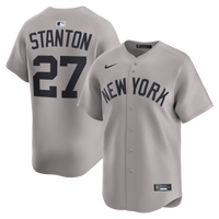 New York Yankees Giancarlo Stanton Gray Road Limited Jersey