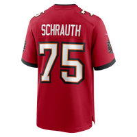 Tampa Bay Buccaneers Billy Schrauth Red Team Game Jersey
