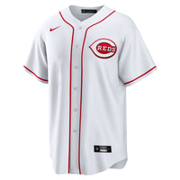 Cincinnati Reds White #1 Groom Home Replica Jersey