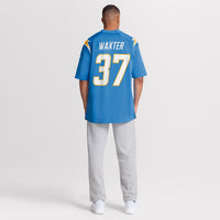 Los Angeles Chargers Isas Waxter Powder Blue Team Game Jersey