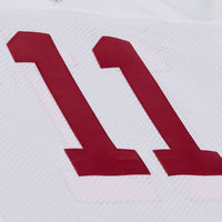 Arizona Cardinals Larry Fitzgerald White 2004 Authentic Throwback Jersey