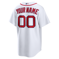 Boston Red Sox White Home Replica Custom Jersey