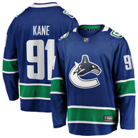 Vancouver Canucks Evander Kane Blue Home Breakaway Jersey