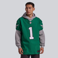 Philadelphia Eagles Jalen Hurts Kelly Green Alternate Vapor F.U.S.E. Elite Jersey