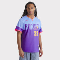 Colorado Rockies Kris Bryant Purple/Light Blue 2025 City Connect Limited Player Jersey