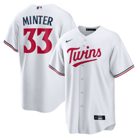 Minnesota Twins A.J. Minter White Home Replica Jersey