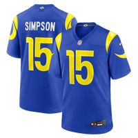 Los Angeles Rams Ty Simpson Royal 2026 NFL Draft First Round Pick No. 13 Team Game Jersey