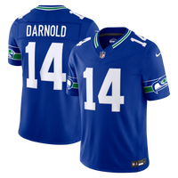 Seattle Seahawks Sam Darnold Royal Alternate Vapor F.U.S.E. Stitched Limited Jersey