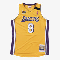 Los Angeles Lakers 1999-00 Home Finals Authentic Jersey - Light Gold