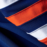 Edmonton Oilers Royal Home Authentic Pro Custom Jersey