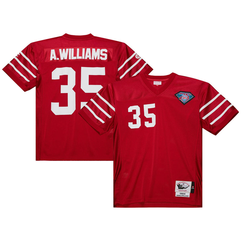 Arizona Cardinals 1994 Aeneas Williams Cardinal Authentic Throwback Retired Player Jersey