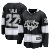 Los Angeles Kings Kevin Fiala Black Home Breakaway Jersey