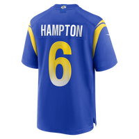 Los Angeles Rams Nick Hampton Royal Team Game Jersey