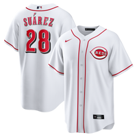 Cincinnati Reds Eugenio Suárez White Home Replica Jersey