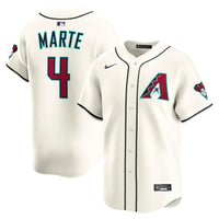 Arizona Diamondbacks Ketel Marte Cream Home Limited Player Jersey