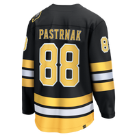 Boston Bruins David Pastrnak Black Home Breakaway Jersey