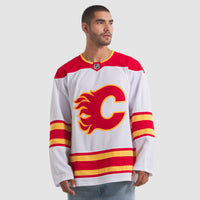 Calgary Flames White Away Premium Jersey