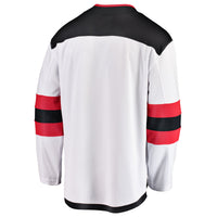 New Jersey Devils White Breakaway Away Jersey