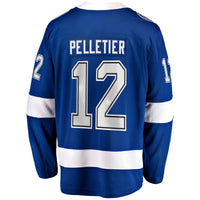 Tampa Bay Lightning Jakob Pelletier Blue Home Breakaway Jersey