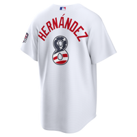 Fourth of July Los Angeles Dodgers Enrique Hernández White USA 250 Stadium Jersey
