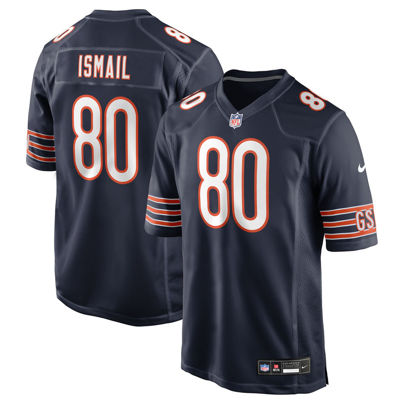 Chicago Bears Qadir Ismail Navy Team Game Jersey