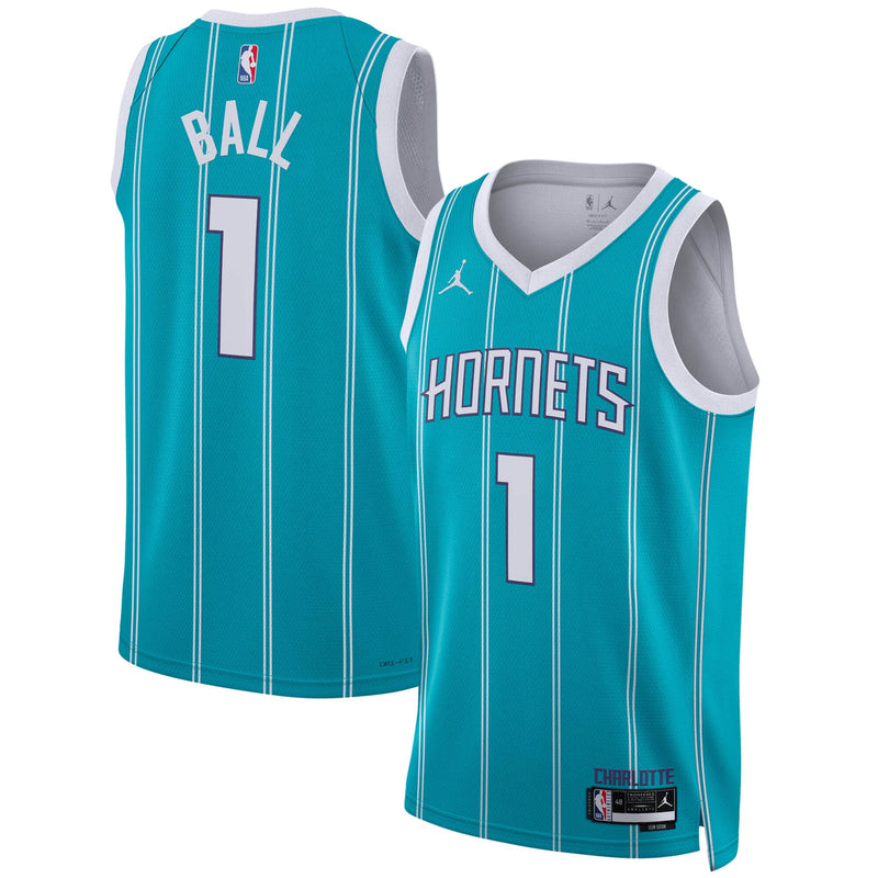 Charlotte Hornets Jordan Icon Swingman Jersey - Lamelo Ball