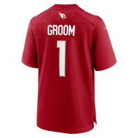 Arizona Cardinals Number 1 Groom Cardinal Game Jersey