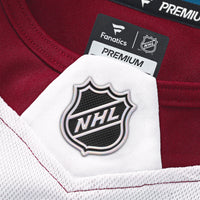 Colorado Avalanche Cale Makar White Away Premium Jersey