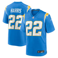 Los Angeles Chargers Najee Harris Powder Blue Game Player Jersey